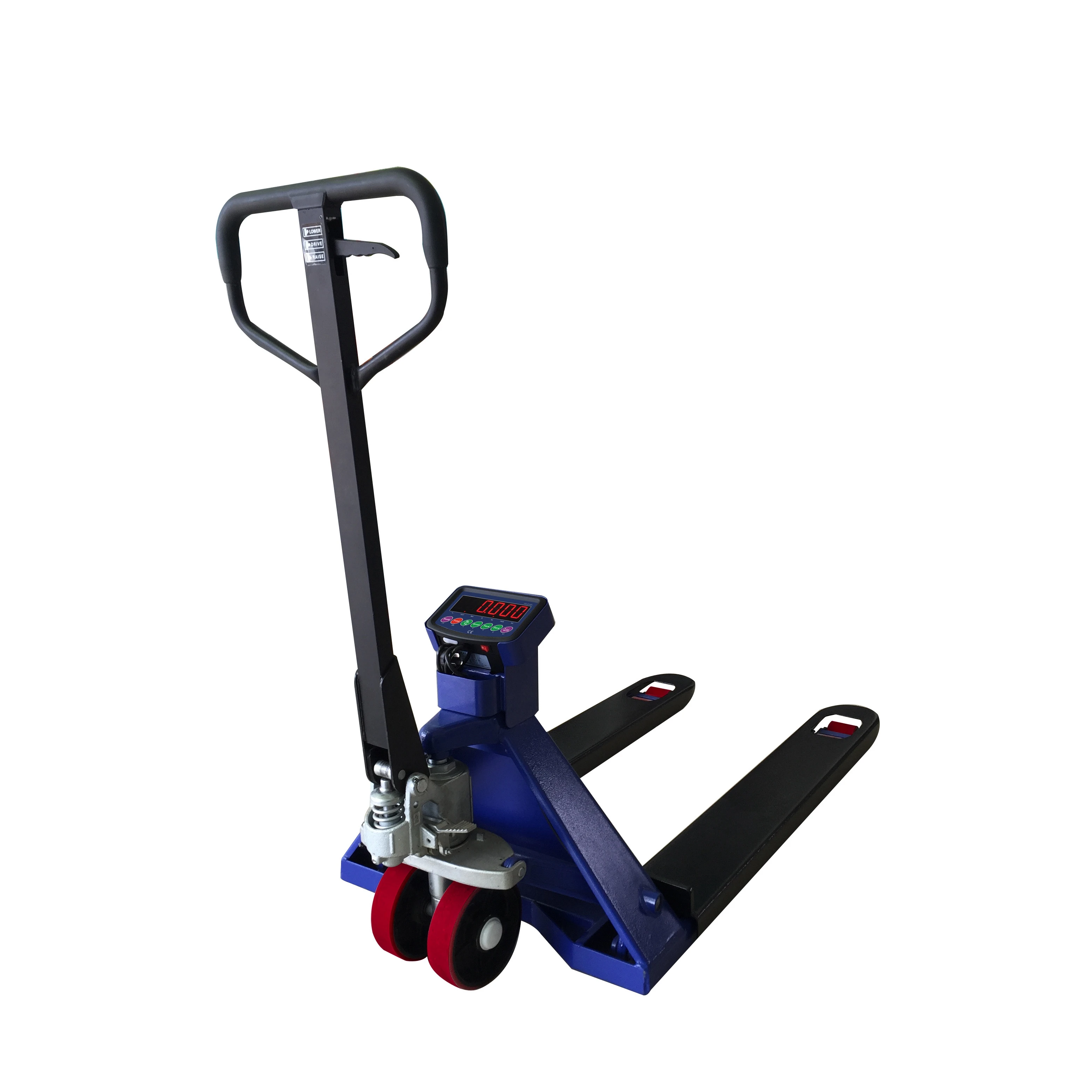 High Accuracy Scale Pallet Truck With Weighing System 2.5 Tons Weigh Hand Pallet Jack Forklift With Printer