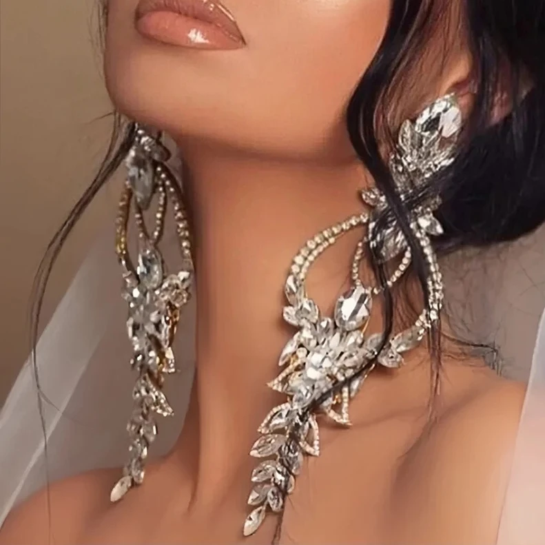

Trendy Stylish Bohemian Shiny Dangle Earrings for Show Geometry Design Match Daily Outfits Party Accessories Fashion Stuff