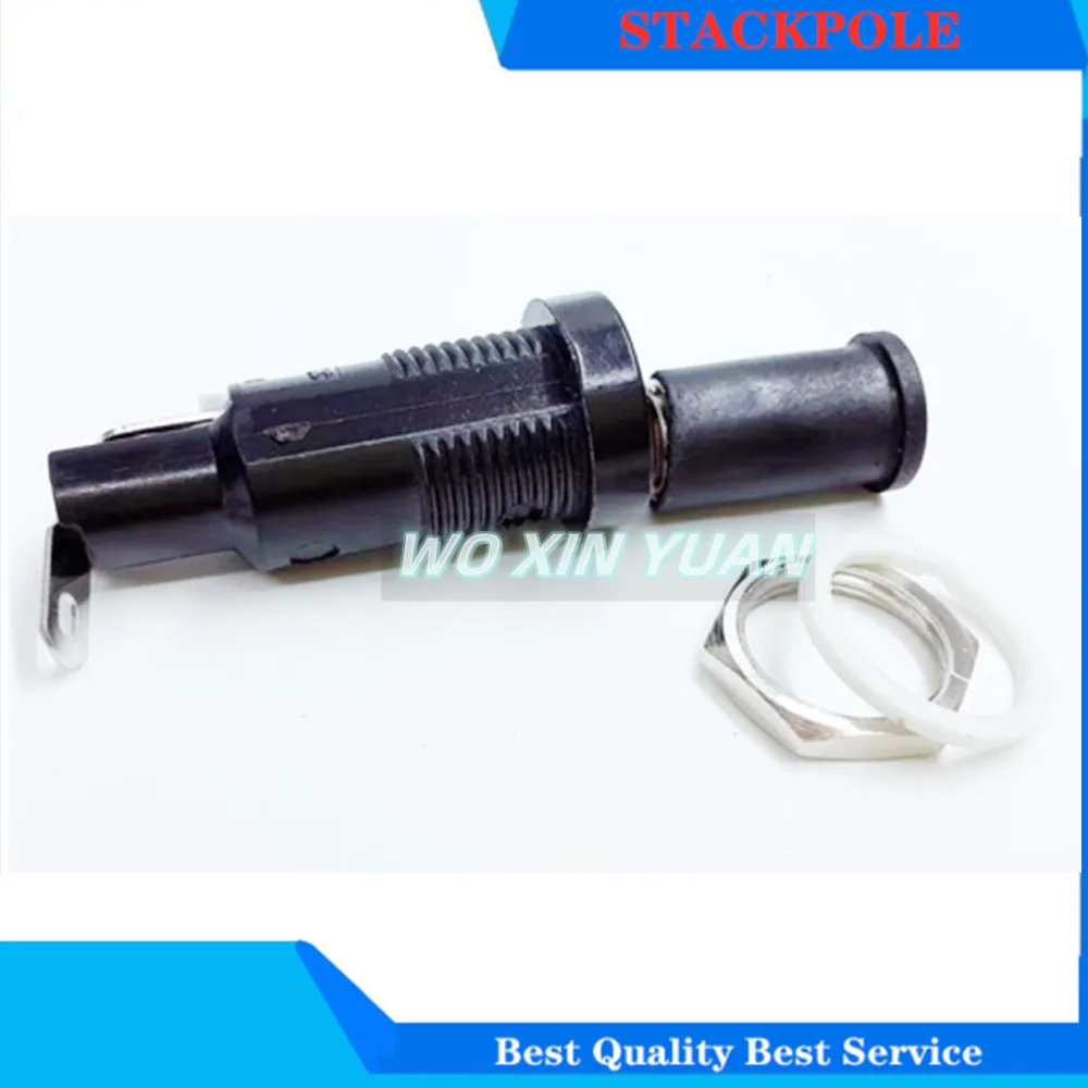 5PCS 6*30MM Fuse Holder R3-55B Fuse Holder 20A250V Panel Mounting High Current And High Temperature Resistance Fuse Boxes