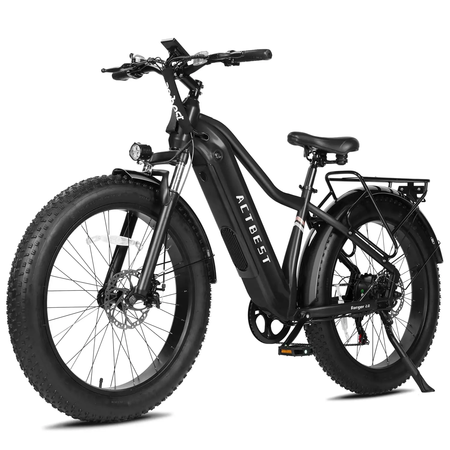 26*4.0 Fat Tire Electric Bike Adults, 28+MPH 60 Miles Range, 1500W Motor 48V 15.6AH Battery Step-Over, Grey, Customized