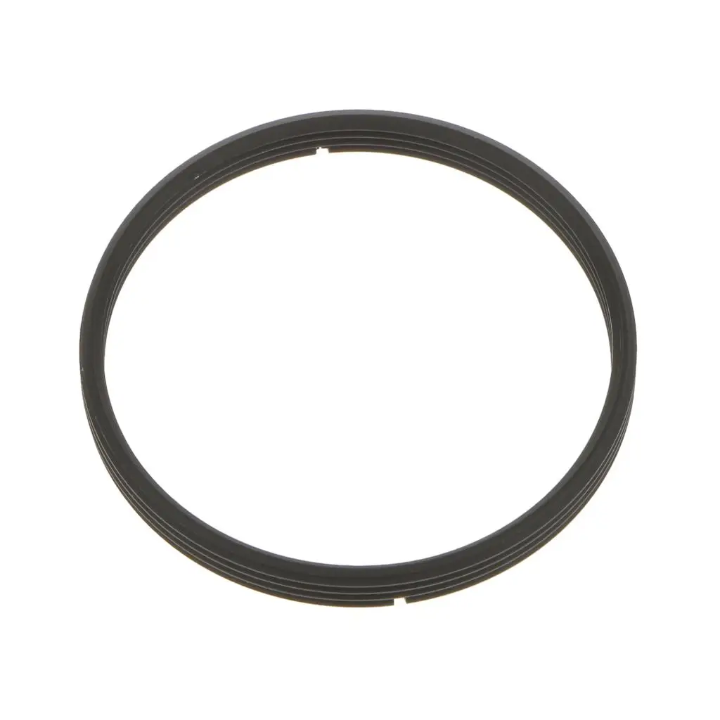 Kameraobjektiv-Adapterring M39 auf M42, schwarzer Metall-Aufwärtswandlungsring für Micro 4/3 Objektiv und mehr