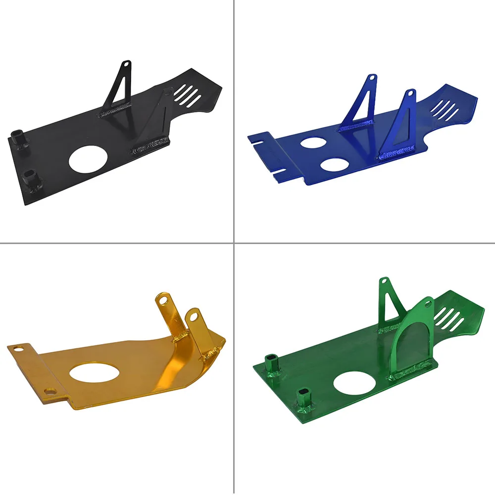 Dirt Pit Bike Horizontal Engine Or Vertical CG Engine Guard Protection Base Plate Aluminum Hood for CRF50 70 KlX110 150cc  250cc