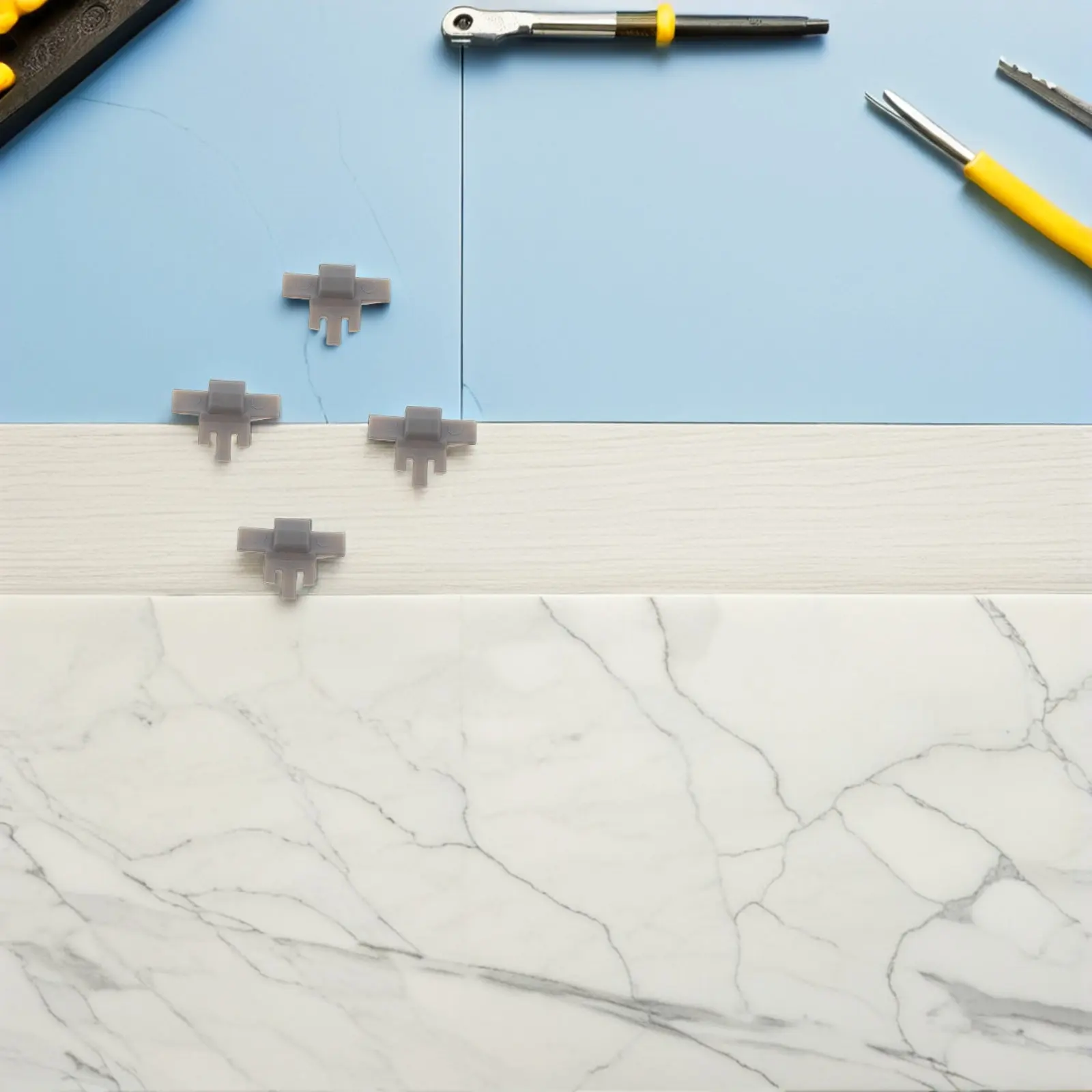 

50Pcs Cabinet Hinge Angle Restrictor Plastic Clips for American Style Kitchen Door Stopper Soft Close Hinge Accessories