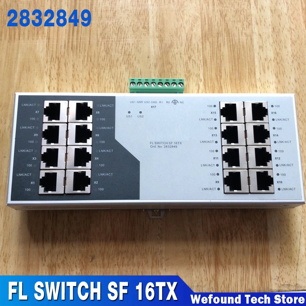 Hot Sale High Quality Industrial Ethernet FL SWITCH SF 16TX 2832849