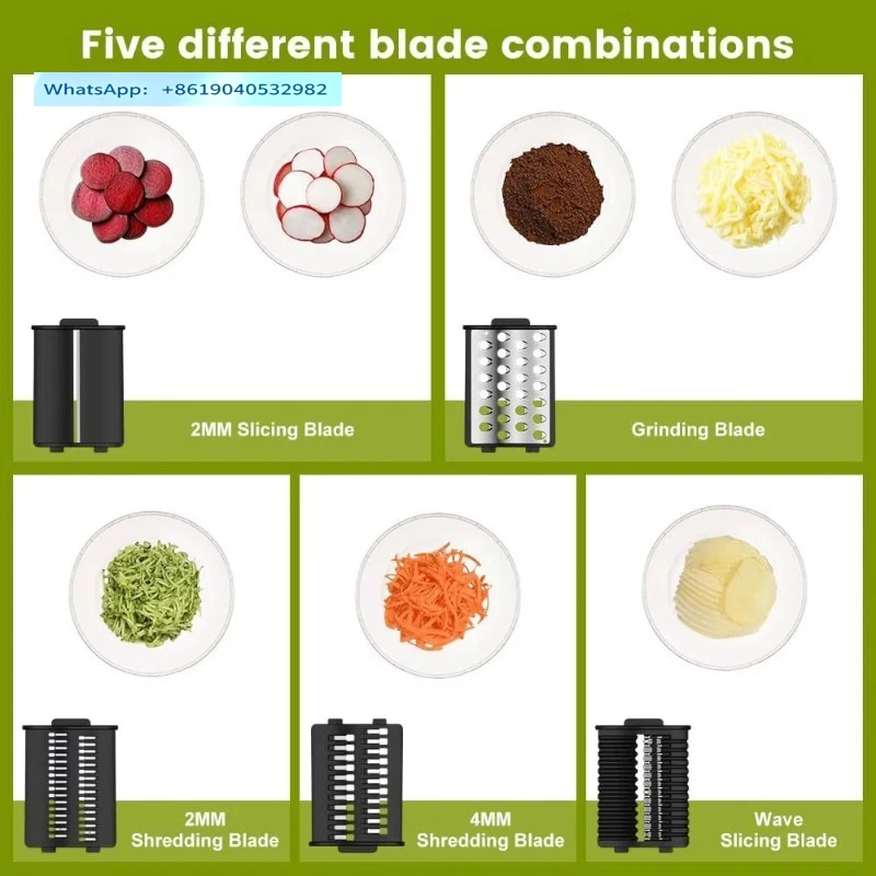 Electric Vegetable Cutting Home Multi functional Slicing Electric Knife Carrot Shredding and Slicing Machine