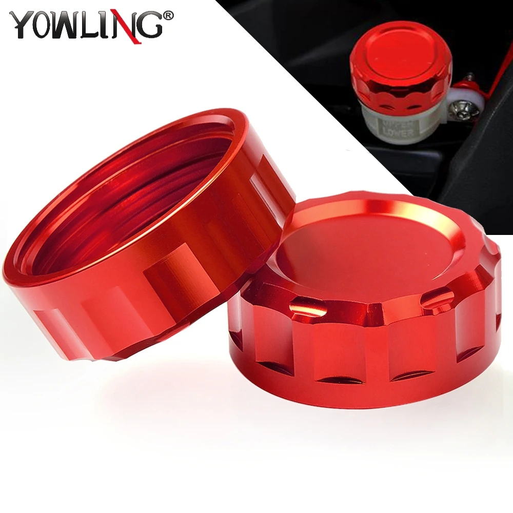 

Motorcycle CNC Rear Brake Fluid Tank Reservoir Cap Oil Cup Cover for Honda CBR650R CBR650F CBR954RR CBR1000RR CBR1000F CBR1000S