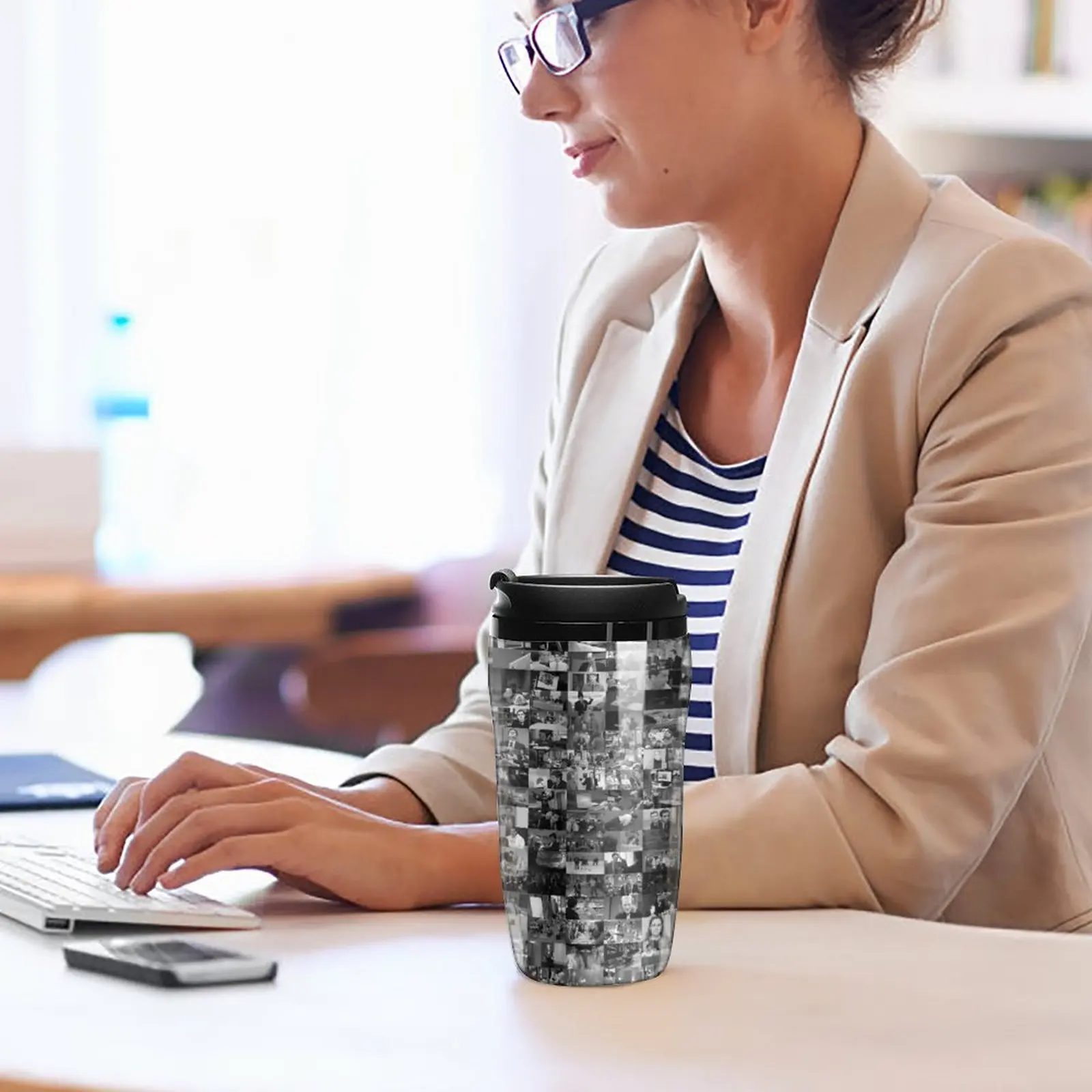 New Every Episode of The Office Travel Coffee Mug Thermos Cup Tea Cup