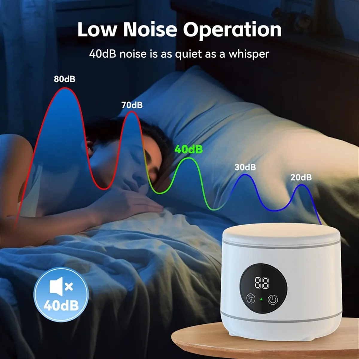 DT1073 TO Ultrasonic Retainer Cleaner,45kHz Denture Cleaner Machine for Mouth Guards, Braces,Toothbrush Heads,Jewelry,Ring Eu Pl