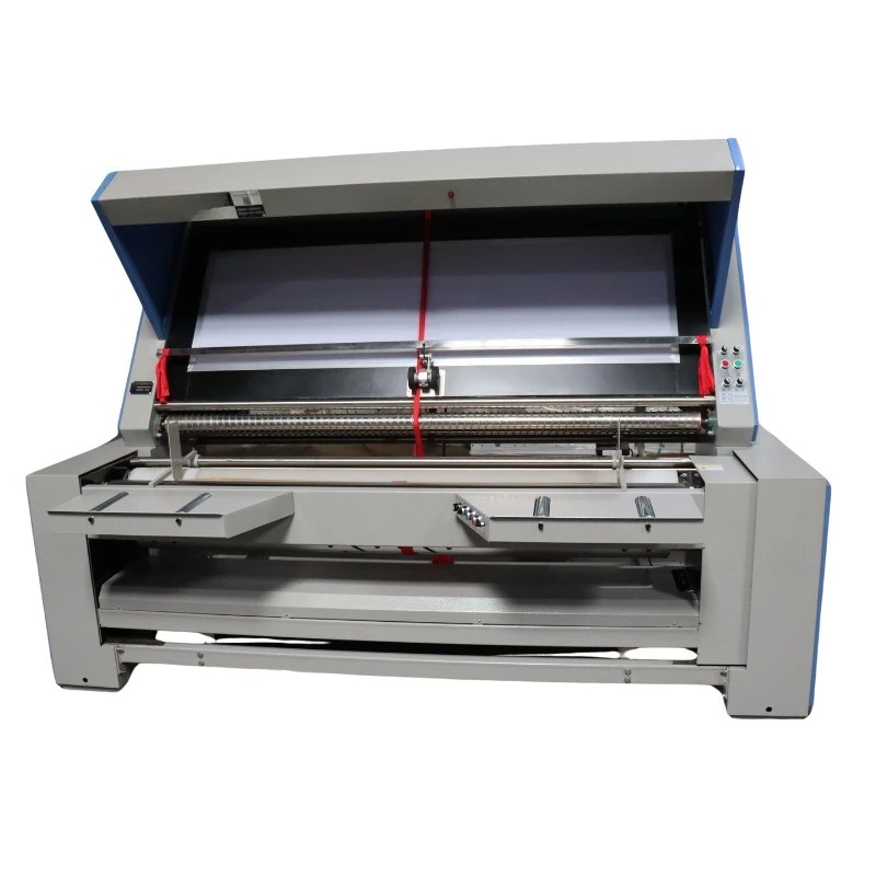 Máquina automática de inspeção de bordas, impressão têxtil e tingimento de roupas