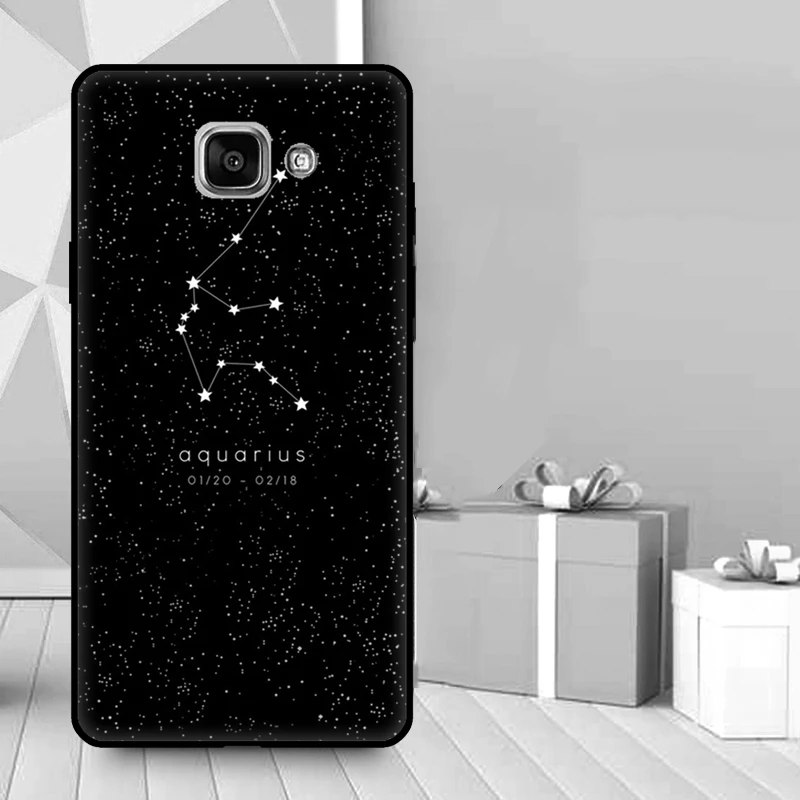 Zodiac Constellation Case For Samsung Galaxy J7 J5 J3 2017 J1 A3 A5 2016 A9 A7 A6 A8 J8 2018 J6 J4 Plus Cover