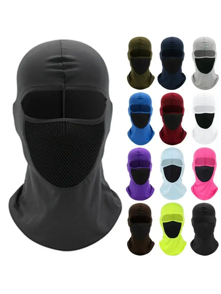 AliExpress Cycle -Tactical Balaclava Face Mask Summer Cooling Neck Gaiter Hiking Scarves Men Motorcycle Cycling Helmet Hood Sun Protection