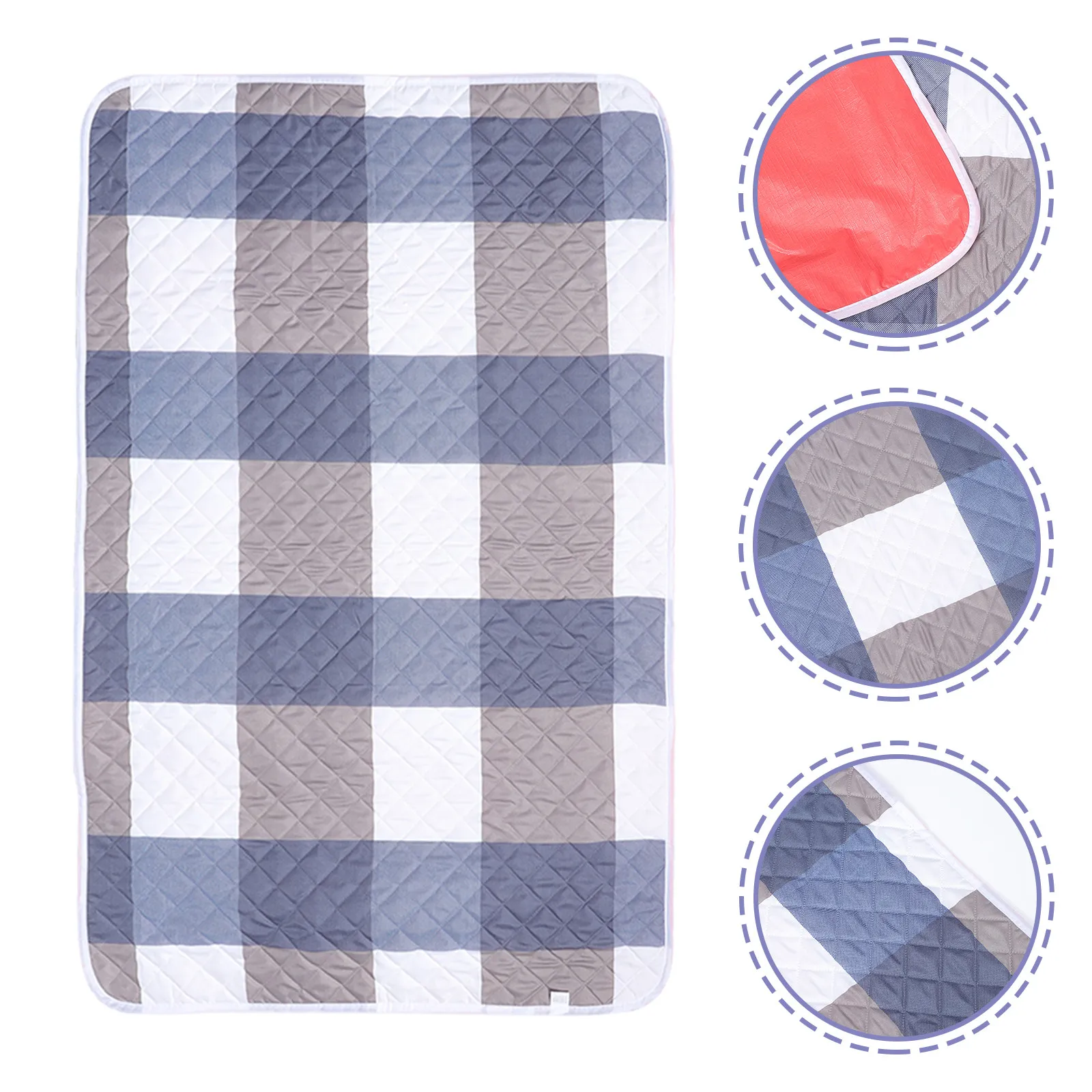 1層構造の再利用可能な女性用失禁パッド、ベッドパッド、洗えるコットン尿吸収マット、高齢者、子供、夜間保護用