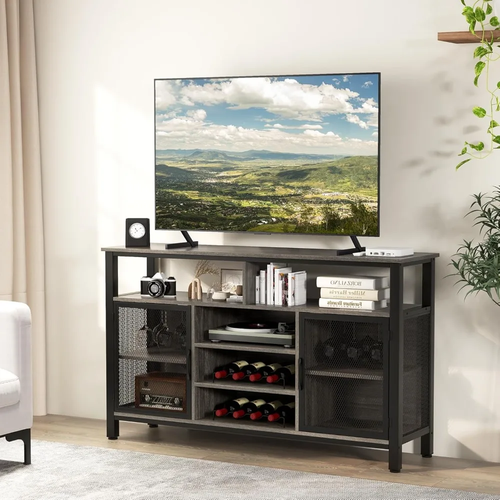 ตู้บาร์ไวน์, ตู้บุฟเฟ่ต์ครัวพร้อมชั้นวางไวน์ 8 ขวดและที่วางแก้ว, ตู้บาร์กาแฟพร้อมที่เก็บของ, ตู้เหล้า