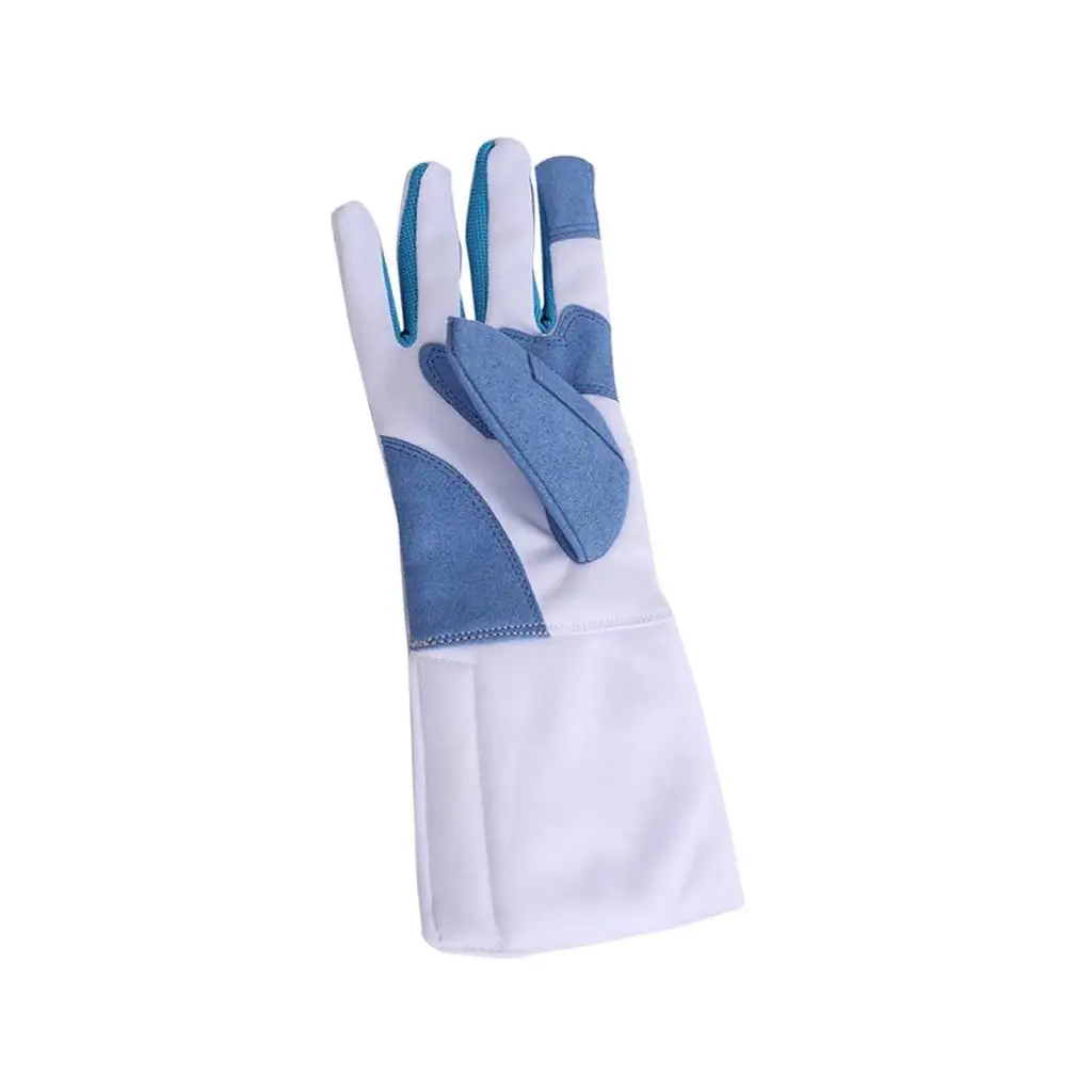 Anti Skid Washable Fencing Mittens for Foil Epee Saber Training Professional Rubber Gloves for Kids Adults Competition Ready