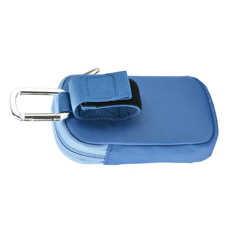 MP3/MP4 Portable Storage Bag With Buckle Dustproof With Convenient Clear Window For Direct Operation
