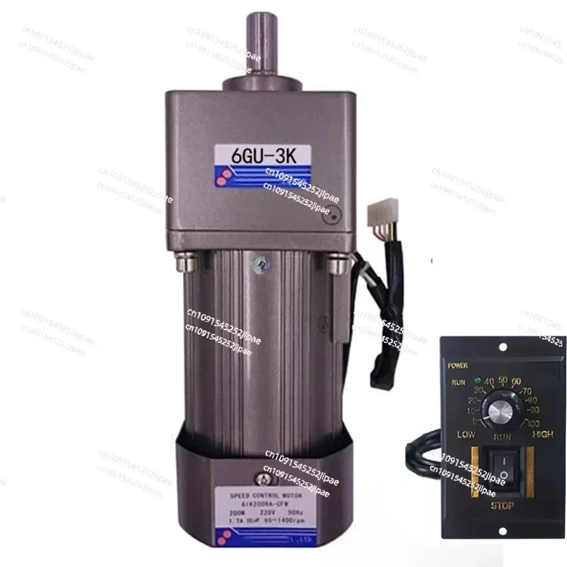 NEW 5GU-3K-180K 120W Speed Control Motor AC Single-phase 220V With Gearbox Speed Regulator Forward And Reverse