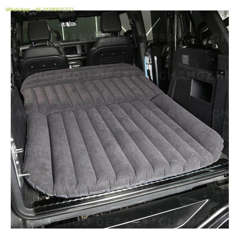 

Car Interior Accessories Outdoor Camping Inflatable Mattress Travel Bed Folding Trunk Mattress for Fod Bronco 2021 2022 2023