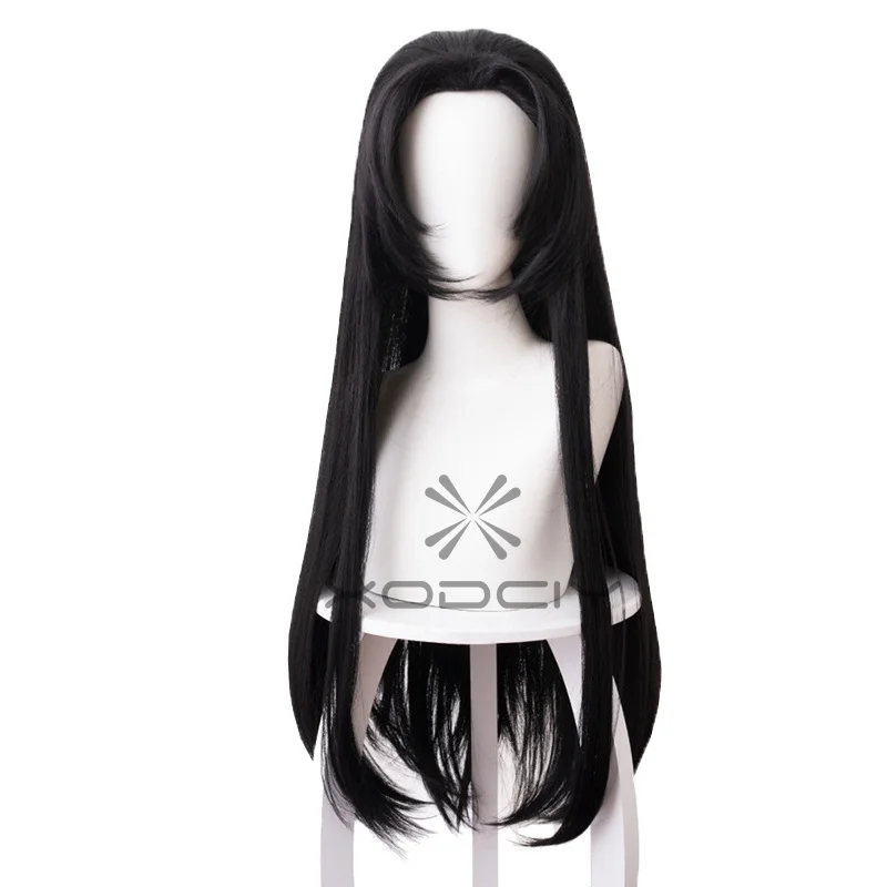 Kochou Kanae Cosplay Wig Anime Black Long Synthetic Hair Wigs