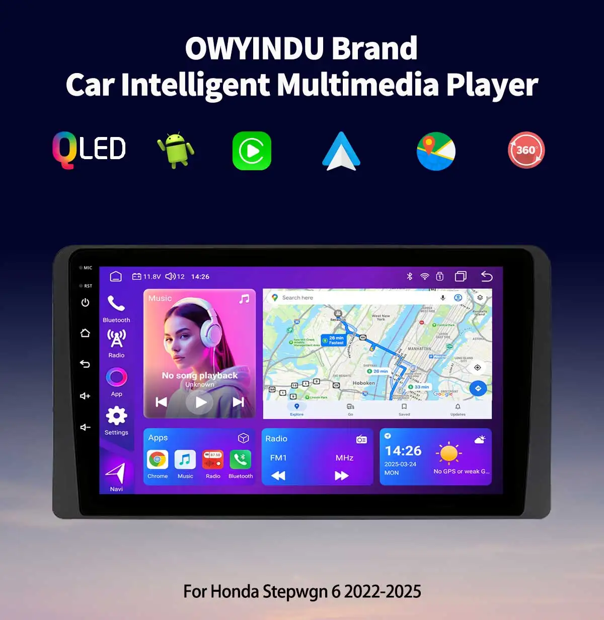 Android 14 Car Head…