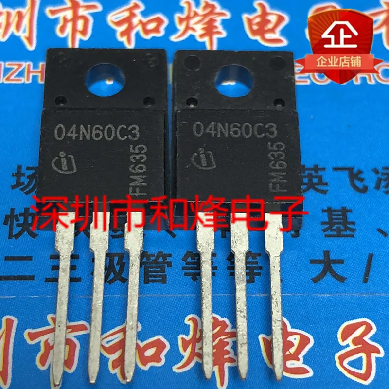 5PCS/Lot  04N60C3 SPA04N60C3 ½ TO-220F 650V 4.5A