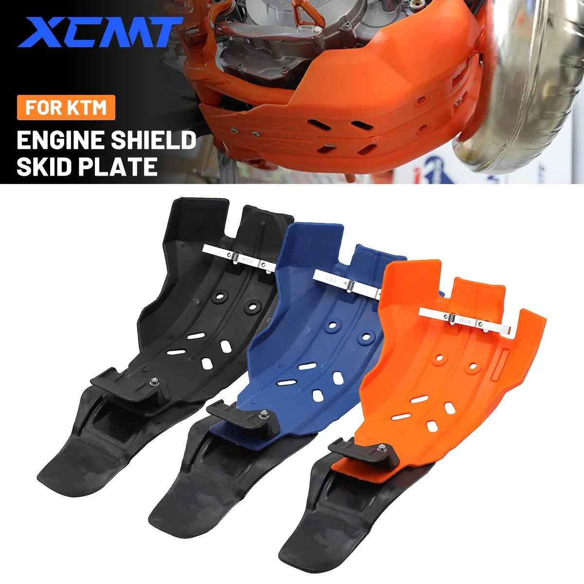 

Motorcycle Engine shield Frame Protector Cover Guard Skid Plate For KTM EXC XCF SXF 250 350 For HUSQVARNA TE TC FE FC 2016–2023