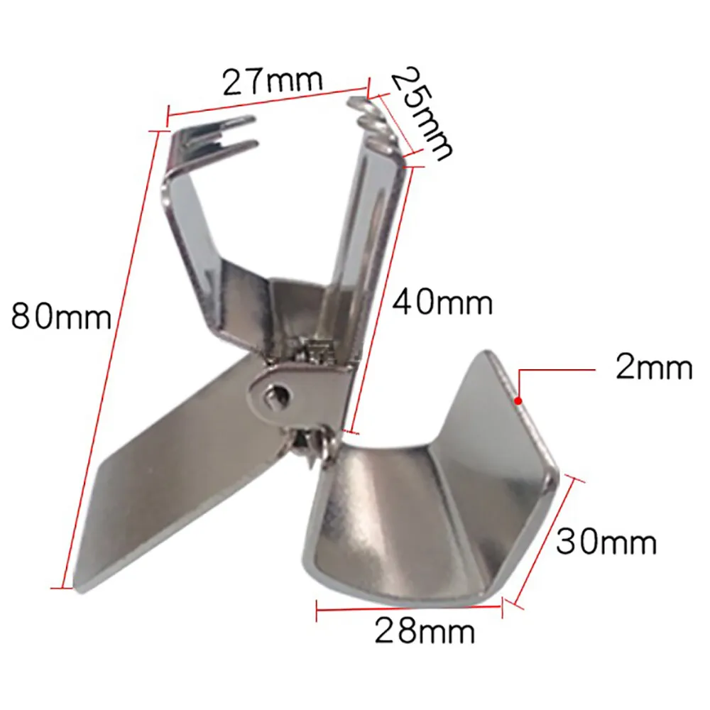 10pcs Stainless Steel Carpet Clips Blanket Hook with Clamp for Rugs Display Rug