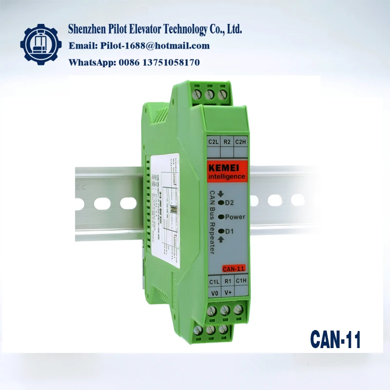 CAN-11 Bus isolator module repeater isolation barrier, CAN isolator, one input and one output CAN FD