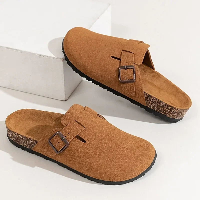 

Women's Fashion Cork Clogs Arch Support Beach Slides Classic Potato Shoes Mules Slippers Comfortable Sandals for Casual Wear