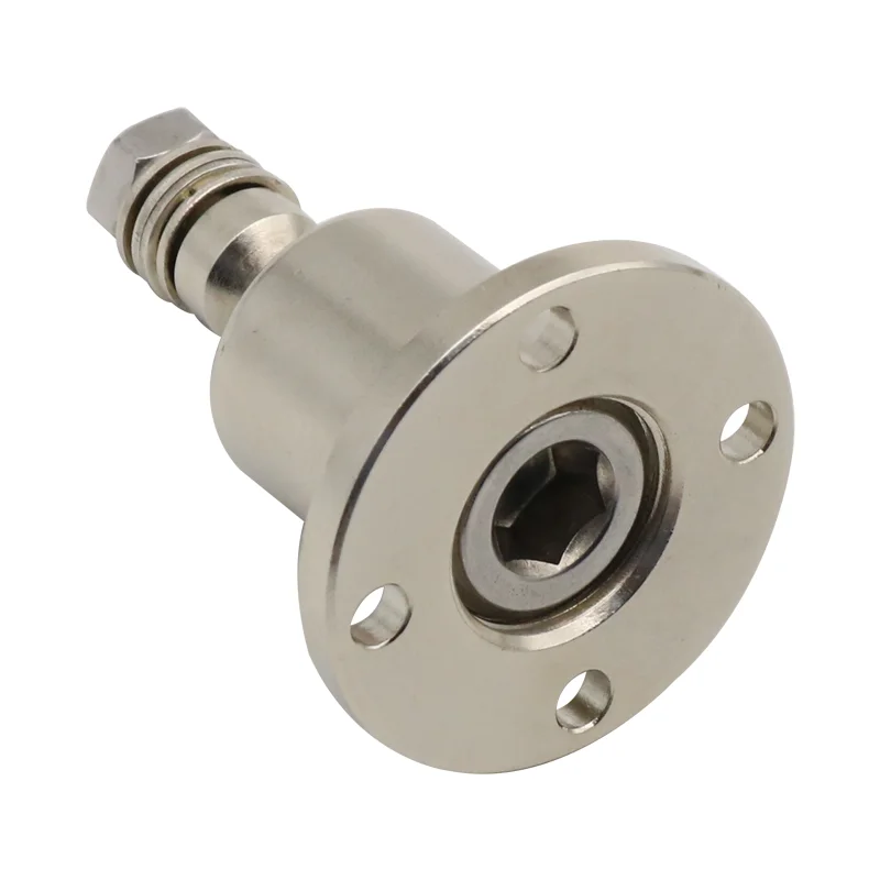 Free-Stop Universal Ball-Joint Hinge With Adjustable Damping Ball-Detent Positioning Torque-Adjustable Articulated Arm Joint.