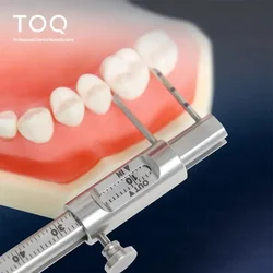 Dental Implant Measuring Calipers Can Slide Orthodontic Measuring Gauge Rule 0-80Mm Measuring Gauge Rule