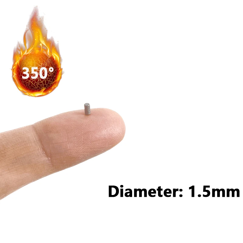 1x2 1x3 1x5 1,5x1 1,5x2 1,5x5 2x1 3x1,5 4x1,5 4x20 mm 350°C Hochtemperatur-Büromagnethaken für Kühlschränke – Detail 10
