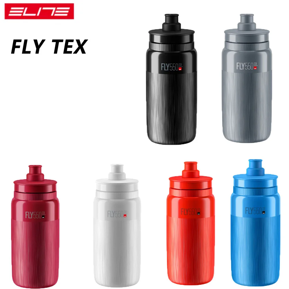 ELITE Kettle FLY TEX Bicycle Kettle Ultra Light Road Bike Mountain Bike Kettle Cycling Water Bottle Sports Water Cup