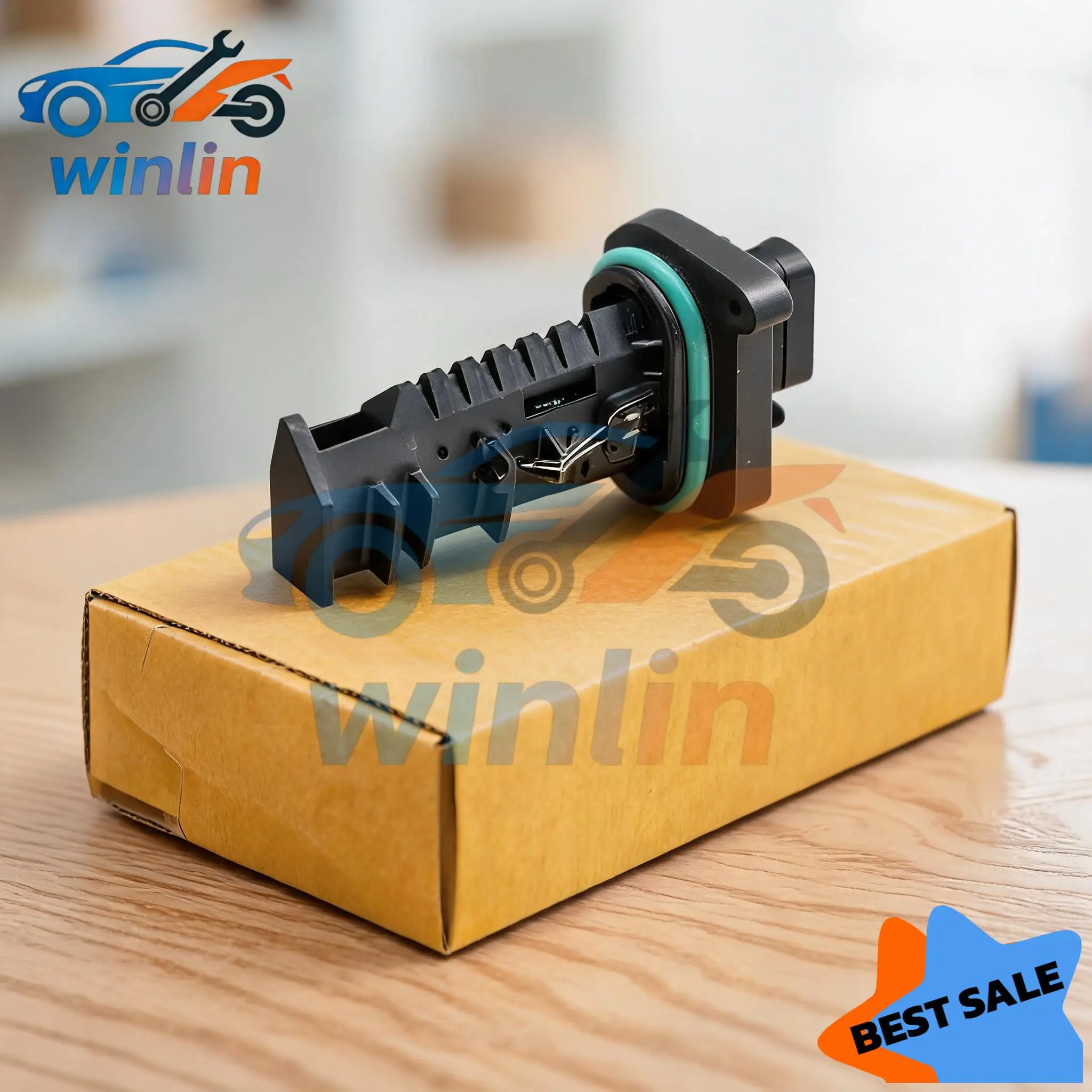 OEM 13628506408 MAF Mass Air Flow Sensor for BMW 1/2/3/4/5/X3/X5 (F20-F82, 2011-2020)