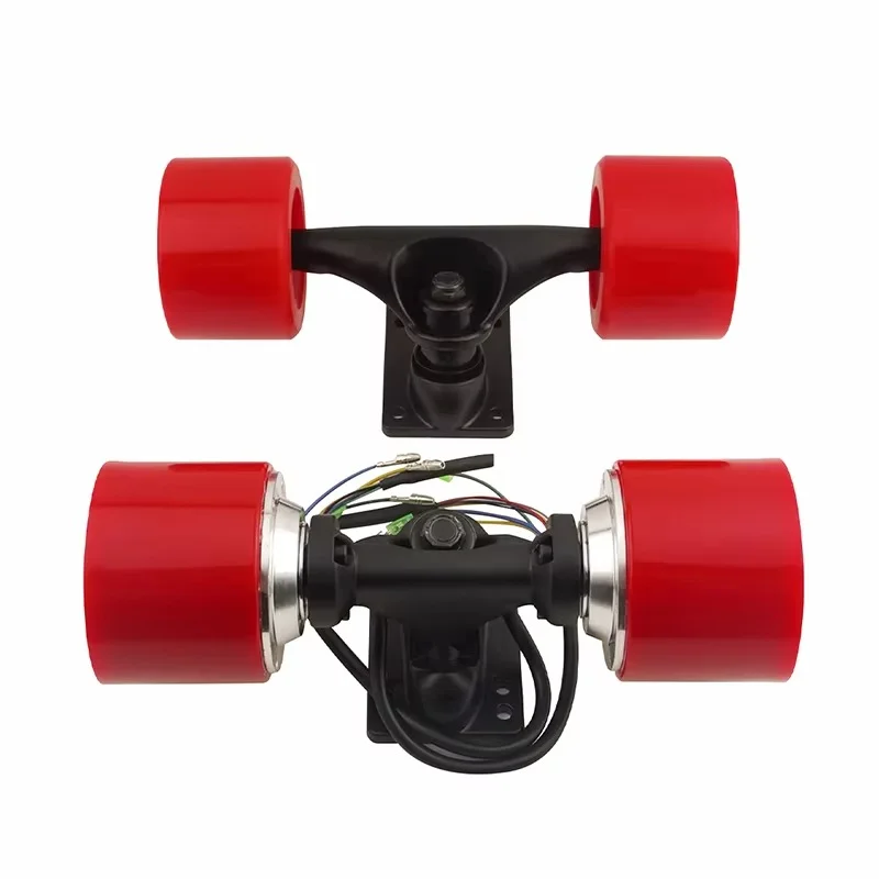 Ranlraka 350W Brushless Motor Drive Wheel for DIY Electric Skateboard Waterproof Single/Dual Drive Truck Assembly