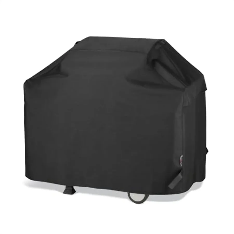 

Unicook 50 Inch Outdoor BBQ Grill Cover with Air Vents Handles Straps Heavy Duty Waterproof Fade Resistant Fits for Weber CharB