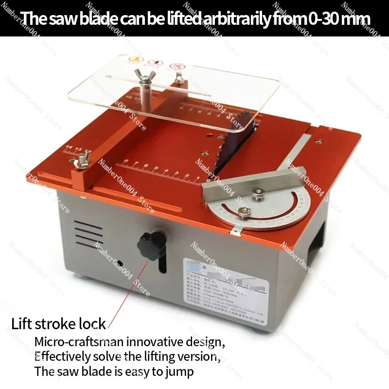 

New Upgrade Multifunctional Mini Table Saw Mini Household Table Saw Small Woodworking Chainsaw Diy Precision Cutting Machine