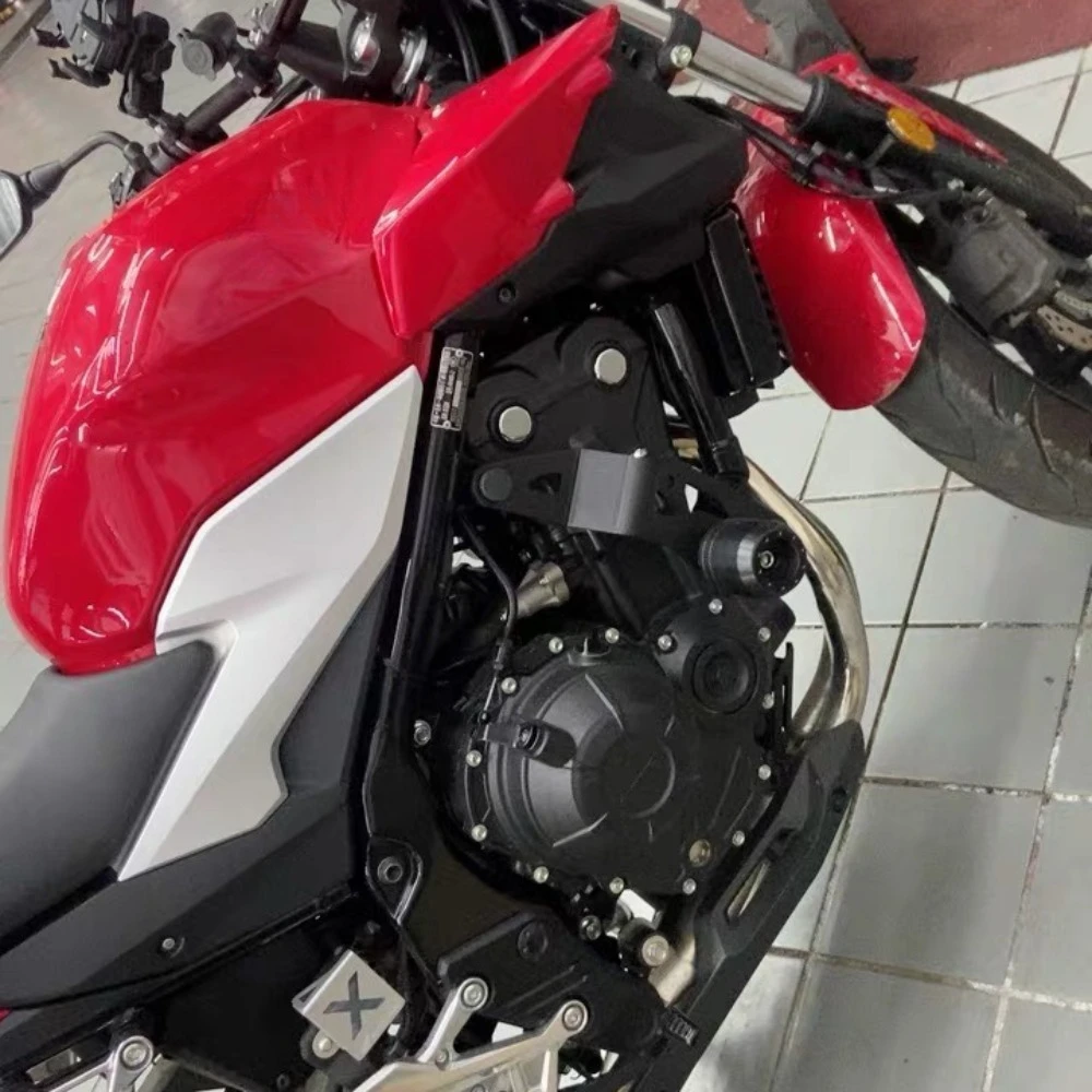 For HONDA CB500F CB400F CB 500F 400 F Motorcycle Frame Sliders Crash Protector Falling Protection with Spotlight Bracket