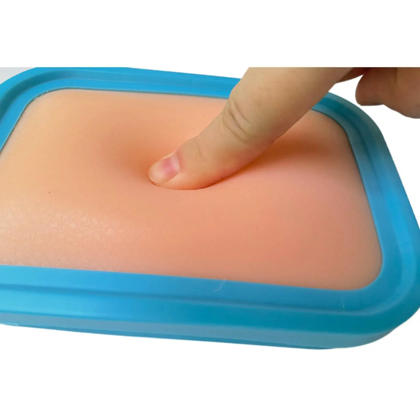 Silicone Practice Pad for Student Training Large Skin Model with Anti-slip Base for Stitch Exercises