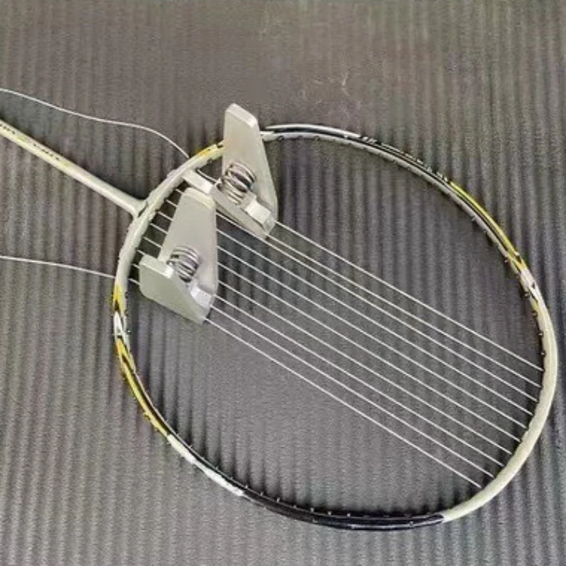 5 شوكات آلة كرة الريشة سلسلة المشبك خفيفة الوزن الريشة التوتير المشبك كرة صغيرة أداة إصلاح سبائك الألومنيوم أجزاء رياضية