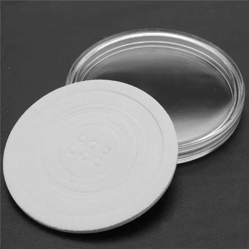 ABXF-46 Mm Coin Capsules Ps Round Coin Holder Case And 7 Sizes (16/20/25/27/30/38/46Mm) Protect Gasket