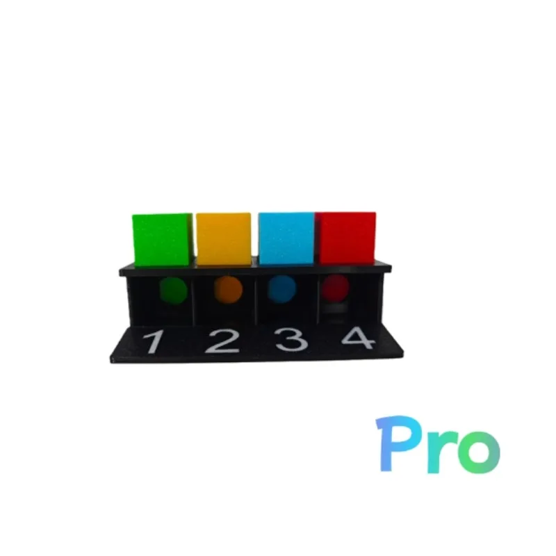 اللون العقلي مباراة مكعب المرحلة الخدع السحرية أوهام الحيل Mentalism الدعائم السحرية عن قرب ماجيا الساحر علم النفس مضحك