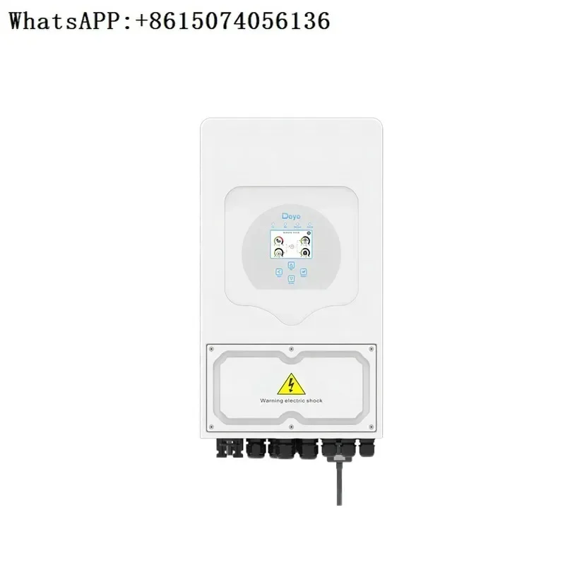 

Гибридная сетка Deye с обратным управлением, встроенная машина, бытовой фотоэлектрический инвертор для хранения энергии 3,6–6 кВт