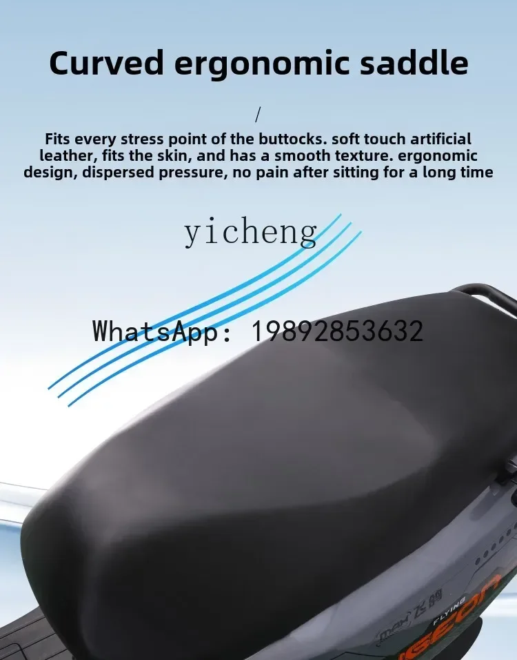 Motocicleta eléctrica de alta velocidad AB, vehículo eléctrico para adultos, carga para llevar, batería de súper larga duración, motocicleta eléctrica