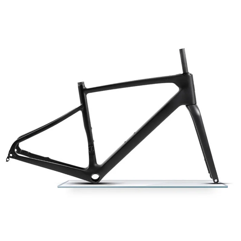 

Carbon Gravel Bike Frame Thru Axle 12x142mm Disc Brake 700CX40mm Road Frameset With Fork 12x100mm High Quality DPD to EU UK