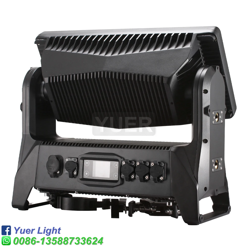 1500W Waterproof Strobe Light 504X1.5W RGB+280X5W White Moving Head Light Horse Racing Effect Wall Wash IP65 Art-net DMX DJ Bar