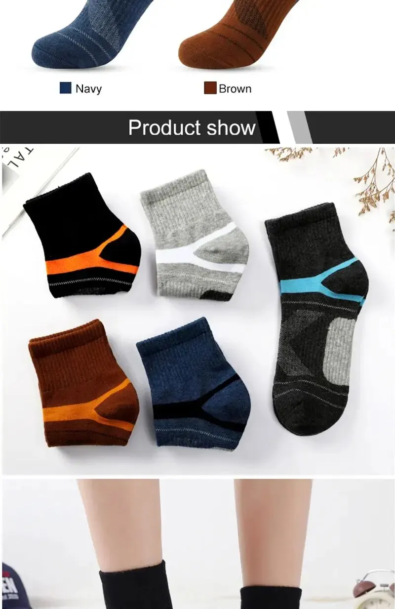 3/5/10/20 Paar Lot Herrensocken Schwarze Sportsocken Casual Run Herbst Winter Hochwertige atmungsaktive Herrensocken – Detail 8