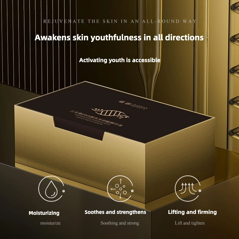 

21pcs Salmon DNA Light Energy Anti- Wrinkle Serum Fade Fine Lines Facial Moisturizing brightning Anti Aging Firming Skin Care