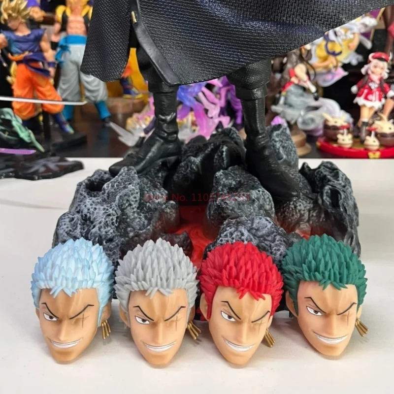 Hete Verkoop Een Stuk 50Cm Roronoa Zoro Anime Actiefiguren Model Speelgoed Pvc Standbeeld Roronoa Zoro Model Standbeeld Poppen Verjaardagscadeau