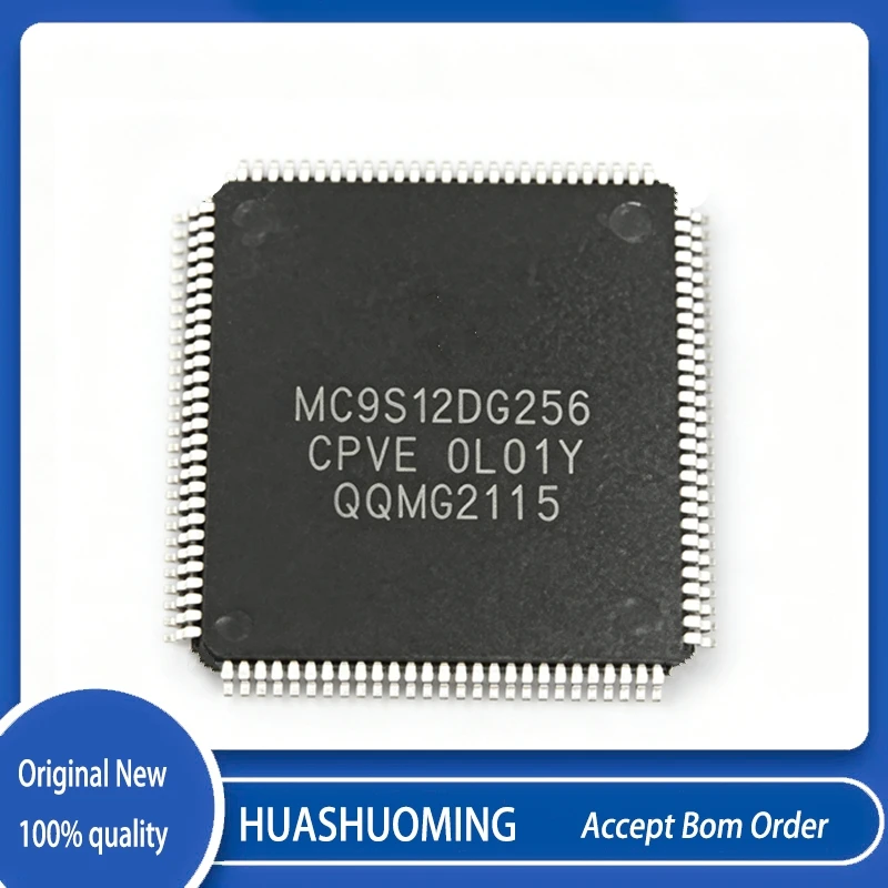 2Pcs/Lot  MC9S12DG256CPVE  MC9S12DG256  QFP-112