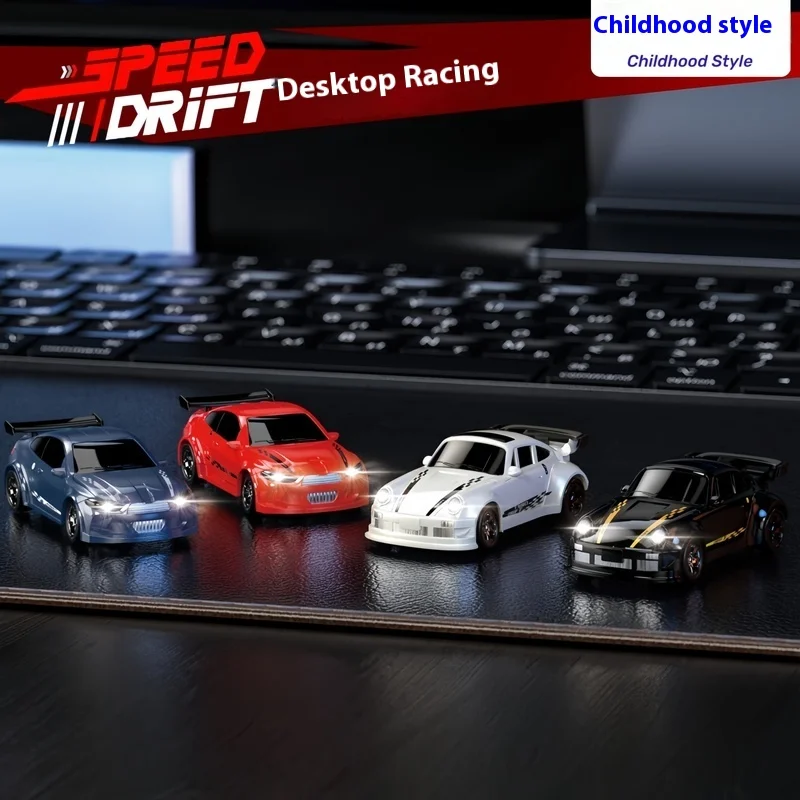 สี่ล้อไดรฟ์มินิรีโมทคอนโทรลรถ RC Drift รถแข่งปอร์เช่รถจําลองของเล่นเด็กรีโมทคอนโทรลรถใหม่